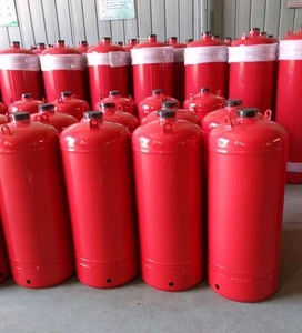70L welded steel gas cylinder for fire fighting