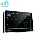 7inch Digital Tablet Oscilloscope FNIRSI-1013D Dual channel  110MHz Bandwidth 1GS Sampling Rate mini Oscilloscope