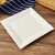 Import 8 inch simple white flat square ceramic dinner plate porcelain cake plate kitchen ceramic hot plate from China