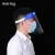 Import A01 Disposable Plastic Clear Visor Anti-splash Anti-fog Splash Proof Protection Face Shield from China