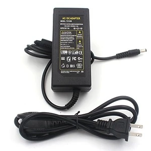 AC Adapter 12V 6A 72W with Power Cord Power Supply for LED Light Strip 5050 Flexible LED Light Strip 3528