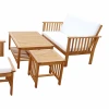 ACACIA WOODEN TABLE CHAIR SET OUTDOOR DECORATION GARDEN FURNITURE BEST PRICE FROM FACTORY