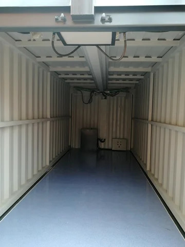 Buy Advanced Hydraulic 20 Ft Flying Side Container Side Wing Open ...