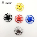 AEST Ceramic Bearing rear derailleurs pulley, Jockey Wheel Pairs Pulley