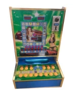 Africa popular table top slot game machine / coin operated table top gambling machine