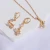 Import African Animal and Sex Image Women Jewelry Sets 18K Gold Plated Opp Bag Yili 6 Sets Jewelry Set from China