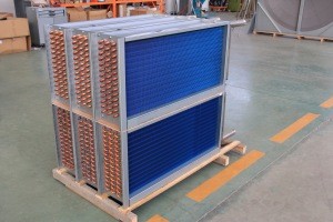 air water cooling coil heat exchanger/recuperator