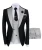 Import Alephan Custom suits italian Mens Slim Fit Blazer Set Men Business Jacket Pants Vest Classic Men Suit 3 Pieces Arket Blazer from China