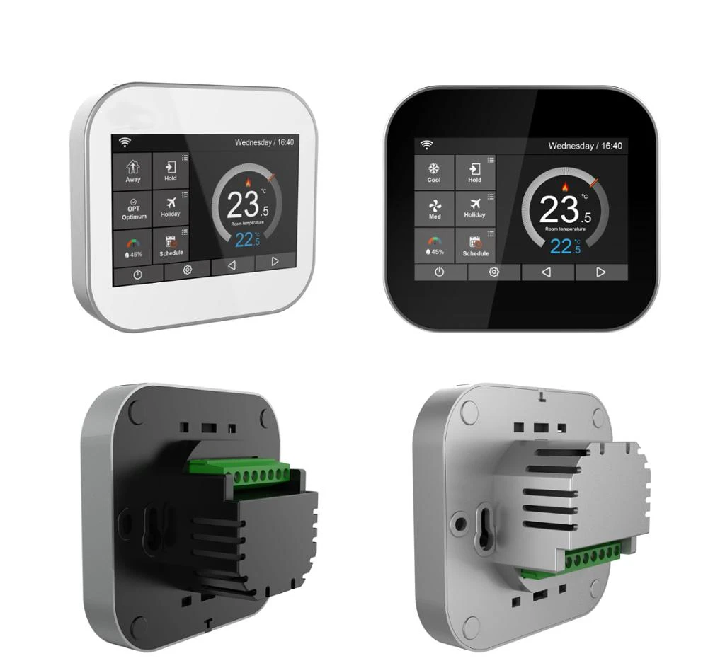 Alexa Control Wifi Smart Room Underfloor Heating Touch Screen Thermostat