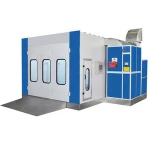  Gold Supplier saico gas burner container exhaust fan bake oven heat exchanger industrial car used spray booth for sale