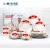 Import All types decal 20pcs porcelain dinner set tableware for household from China