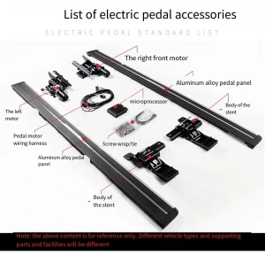 Aluminum Electric Running Board Electric Side Step Power Step for Hyundai