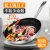 Import aluminum  non-stick_fry_pan with coated steak pan with handle from China