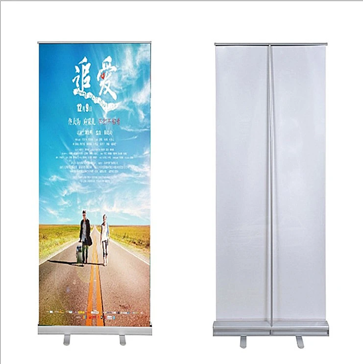 Aluminum Roll Up Banners Portable  Banner Display Stand