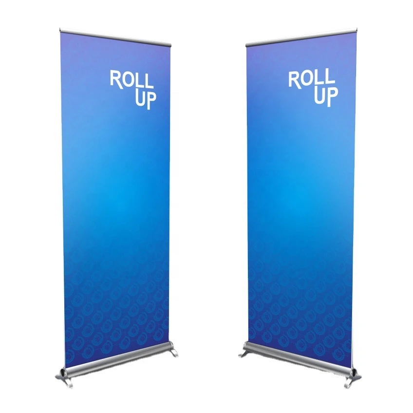 Aluminum Standard Retractable Display Advertising Poster Board Stand Roll Up Banner