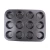 Import Amazon hot 6 and 12 cavity carbon steel round Cake Pan Baking Mold Nonstick Bakeware  Cake moulds from China