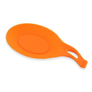 Amazon Hot Selling Nonstick Heat Resistant Colorful Silicone Kitchen Utensil Rest Ladle Spoon Holder Rest Kitchen Tools