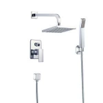 America used cUPC brushed nickel show in wall bath faucet  Bathroom Tub Matte Black Shower Faucet Wall Hidden Shower Faucet