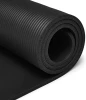 Amyup yoga mat 20mm thick non slip yoga mat with custom logo black yoga rug mat