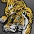 Import Animal Tiger Embroidery Applique Patch Sew iron On Patches for Clothing DIY Craft Sewing Repair Apparel Accessories from China