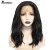 Import ANOGOL High Temperature Fiber Black Short Natural Wavy Synthetic Lace Front Wigs with Baby Hair For Women from China