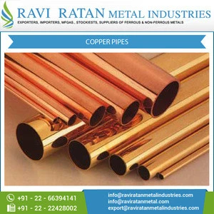 Anti Corrosive Premium Copper Pipes for Air Conditioner at Best Price
