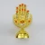 Import Arabic Islamic Amulet Ramadan Moon Souvenir Gold Fatima Hamsa Hand Statue for Muslim from China