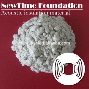 Attic blown-In glass mineral wool insulation