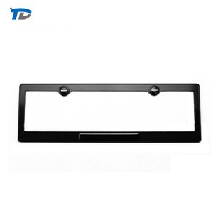 Auto Car License Number Plate Covers Surround Metal Frame Plate Frame