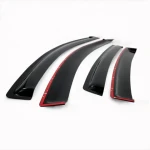 auto Car Window Sun Rain visors guards gutter vent Guard Deflector shield mugen design for Hyundai elantra ad md