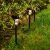 Import Auto On/off Outdoor Multilateral black lawn lamp IP65 Waterproof LED Solar Lawn Lights from China