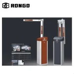 Automatic parking vehicle system barrier