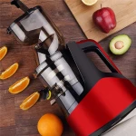 Automatic wide chute fruit citrus orange slow masticating juicer ice cream dessert maker residue juice separation juicer