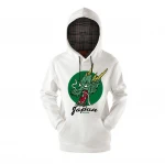 Autumn and winter new products original brand men's plus velvet sweater cartoon print student slim sweater