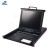 Import AZE 1U 17inch Rackmount LCD Console with Integrated 8 Port CAT5 IP KVM Switch over ip from China