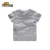 Import baby girls infant soft cotton jersey white baby cotton t shirts from China
