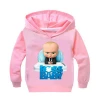 Baby hoodie with kangaroo pouch from Splash Clothing