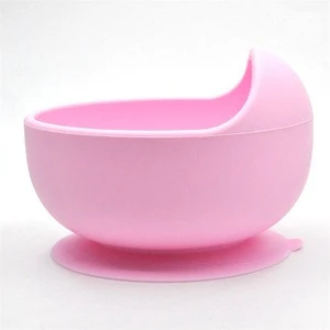 Baby Safety Factory Price Aesthetic Silicone Cereal Firm Silicone Bowl