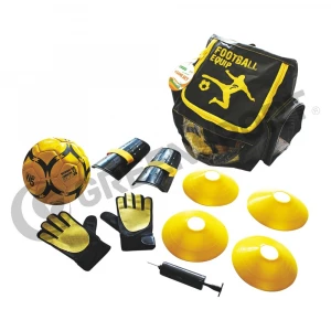 Backpack packaging equipment soccer ball soccer cones soccer training equipment set