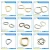 Import bag strap accessories metal sliding d- ring buckle 25mm from China