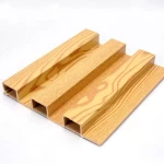 Bamboo And Wood Fiber Manufacturers Supply TV Background Indoor Wooden Wall Panel Interior Decor Boards