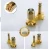 Import Bath Shower Faucets 8-10&quot; Rain Shower Head Bathroom Diverter Mixer Valve Shower System Wall Mounted Solid Brass Brushed Gold from China