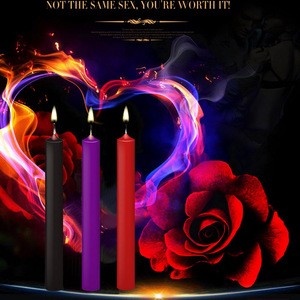 BDSM Drip Candles Lover Toys Passion Dripping Wax Game Low Temperature Candle SM Bed Restraints For Women Men