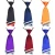 Import Beauty lady fashion neckwear silk fabric double layer neck tie accessories from China
