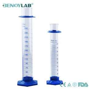 BENOY LAB Glassware Measuring Cylinder With Glass Hegaxon Glass A Supplier