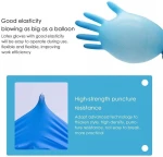 Best Quality blue color small Nitrile-Gloves for nurse
