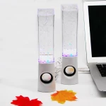 Best Seller USB Water Dancing Speakers Light Show Water Fountain PC Speakers LED Music Fountain Dancing Water Computer Speakers