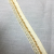 Import best selling fashion african lace fabric beads metal chain lace trim apparel decoration acrylic fabric from China
