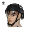 Best selling hot chinese products ABS safety bullet proof helmet with visor