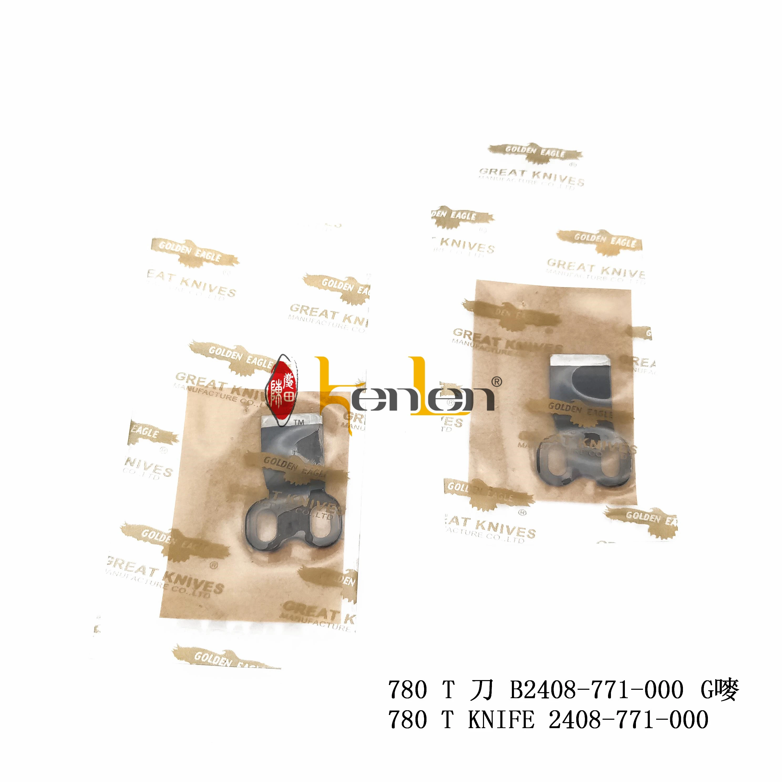 BEST SELLING KENLEN Hong Kong Sole Agent GOLDEN EAGLE 780 T Knife 2408-771-000 Industrial Sewing Machine Spare Parts